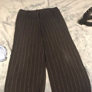 Pin stripe dress slacks